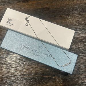 Society Bar Necklace by Touchstone Crystal